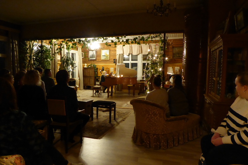 Joulukonserttimme tunnelmaa